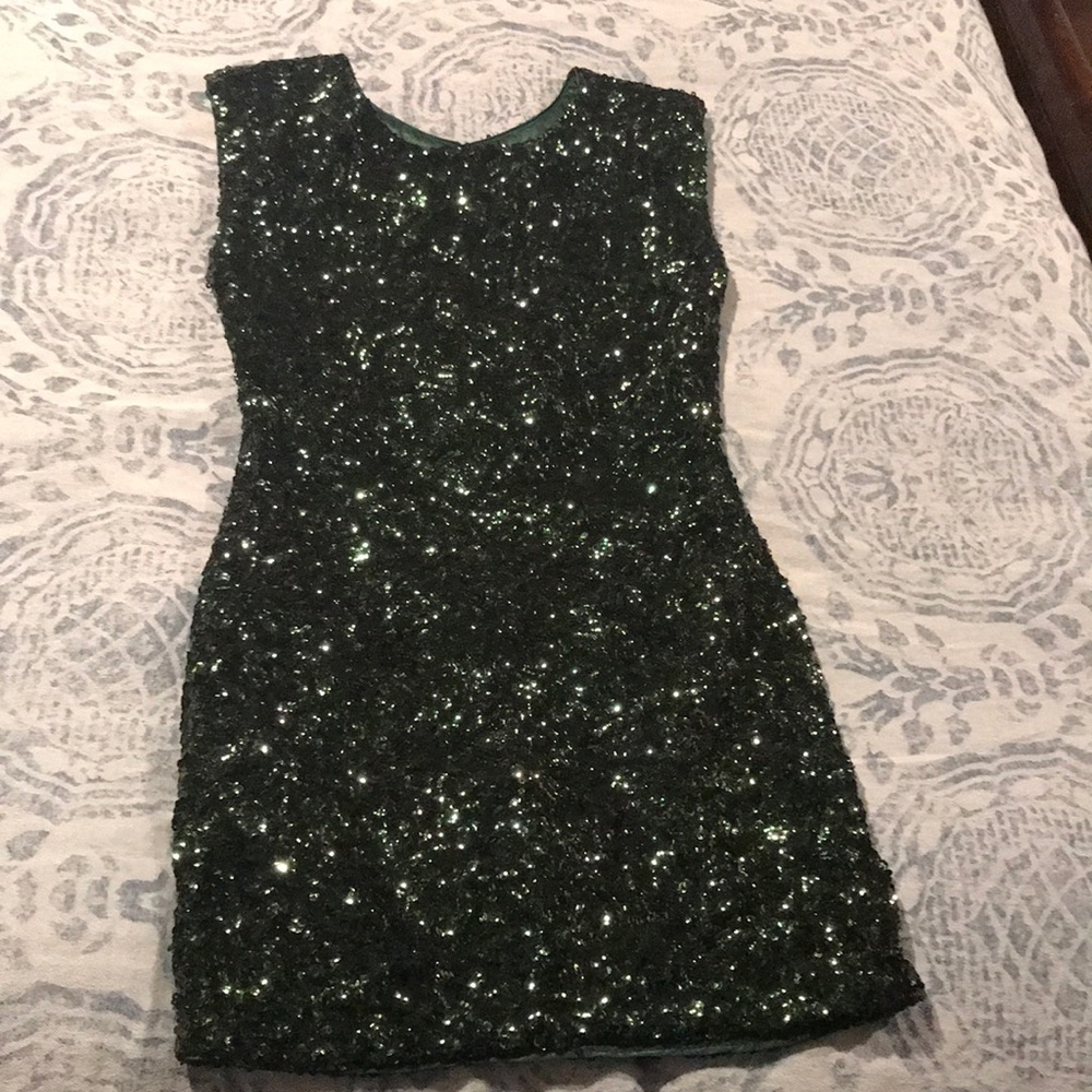 Alice and Olivia sequin dress